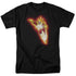 JLA/FIRESTORM BLAZE - S/S ADULT 18/1 - BLACK