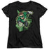 JLA/GREEN LANTERN ENERGY - S/S WOMENS TEE - BLACK