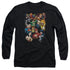 JLA/THE LEAGUES ALL HERE - L/S ADULT 18/1 - BLACK