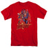JLA/RAISE YOUR FIST - S/S ADULT 18/1 - RED