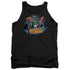 JLA/READY TO FIGHT - ADULT TANK - BLACK