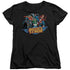 JLA/READY TO FIGHT - S/S WOMENS TEE - BLACK
