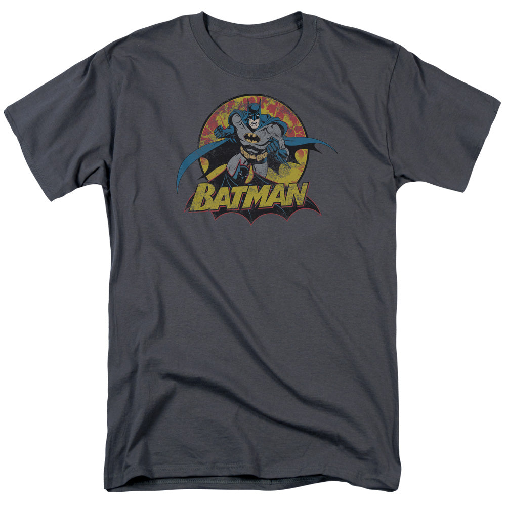JLA/BATMAN ROUGH DISTRESS - S/S ADULT 18/1 - CHARCOAL