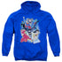 JLA/UNLIMITED - ADULT PULLOVER HOODIE - ROYAL BLUE