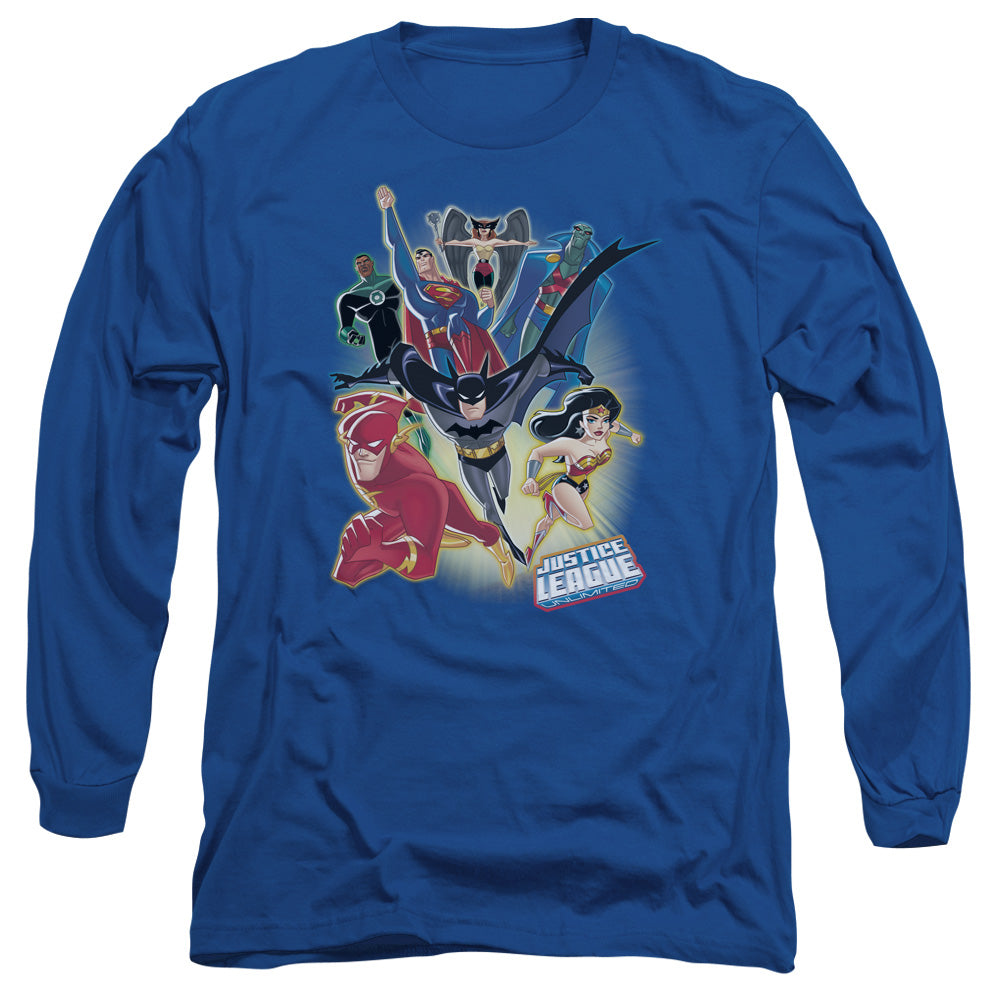JLA/UNLIMITED - L/S ADULT 18/1 - ROYAL BLUE