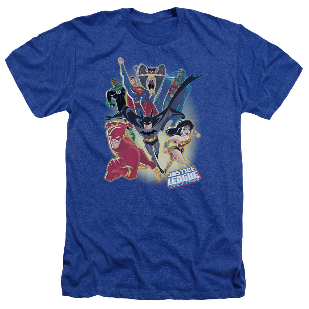 JLA/UNLIMITED - ADULT HEATHER - ROYAL BLUE
