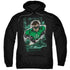 JLA/GREEN LANTERN #1 DISTRESS - ADULT PULLOVER HOODIE - BLACK