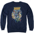 JLA/STAR GROUP - ADULT CREWNECK SWEATSHIRT - NAVY