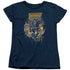 JLA/STAR GROUP - S/S WOMENS TEE - NAVY