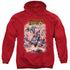 JLA/LOST - ADULT PULLOVER HOODIE - RED