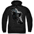 JLA/LIGHTING CRASHES - ADULT PULLOVER HOODIE - BLACK
