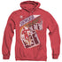 JLA/SHOWCASE #4 COVER - ADULT HEATHER HOODIE - RED