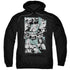 JLA/A MIGHTY LEAGUE - ADULT PULLOVER HOODIE - BLACK