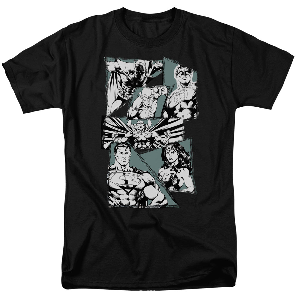 JLA/A MIGHTY LEAGUE - S/S ADULT 18/1 - BLACK