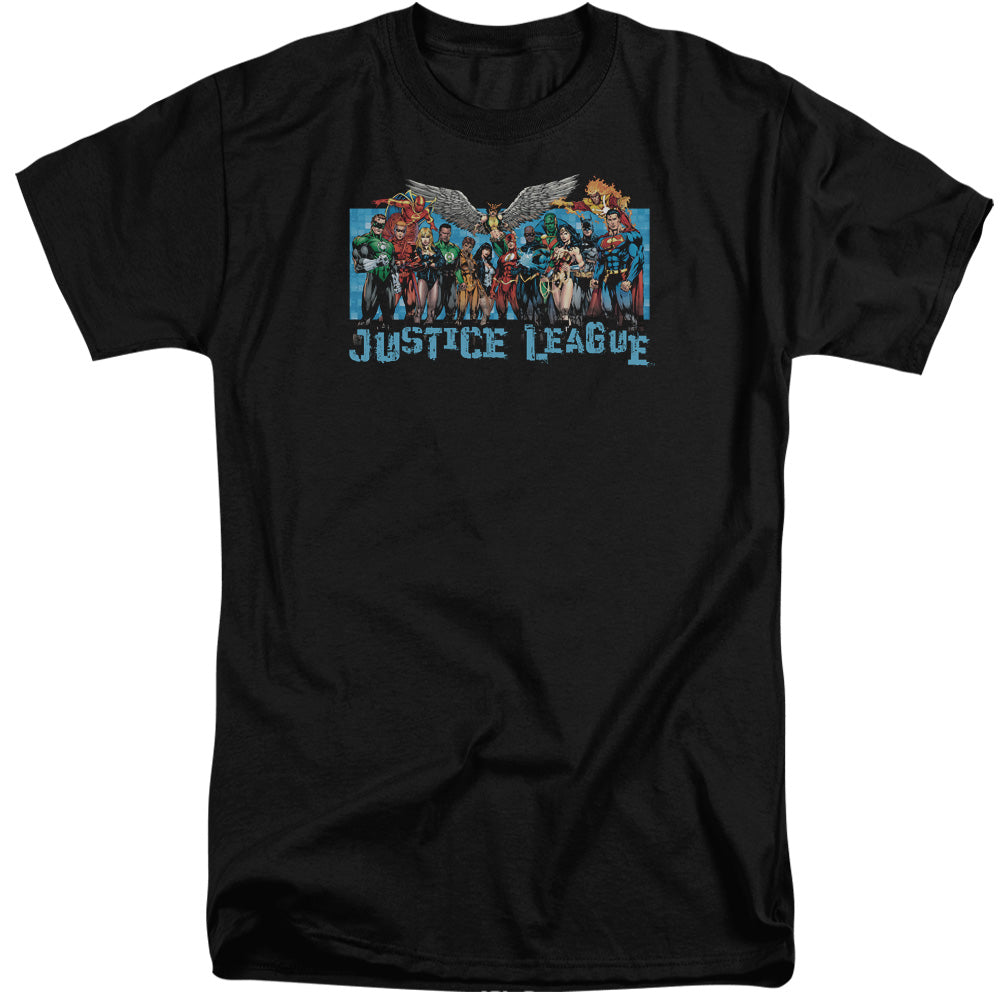 JLA/LEAGUE LINEUP - S/S ADULT TALL 18/1 - BLACK