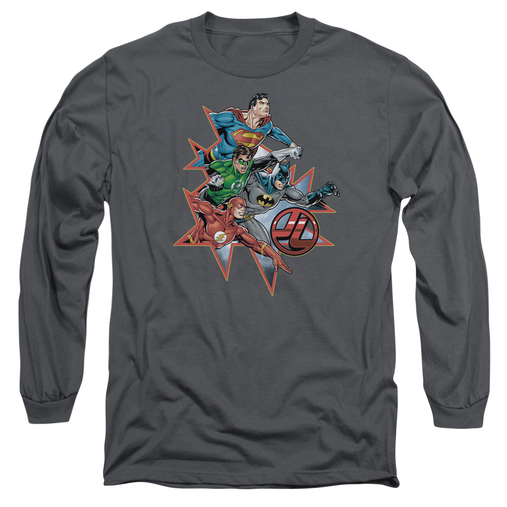 JLA/STARBURST - L/S ADULT 18/1 - CHARCOAL