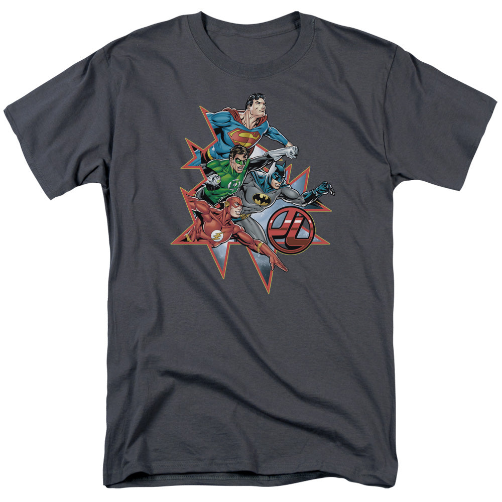 JLA/STARBURST - S/S ADULT 18/1 - CHARCOAL