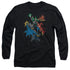 JLA/ACTION STARS - L/S ADULT 18/1 - BLACK
