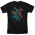 JLA/ACTION STARS - S/S ADULT 18/1 - BLACK