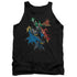 JLA/ACTION STARS - ADULT TANK - BLACK