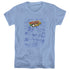 JLA/ON CALL - S/S WOMENS TEE - CAROLINA BLUE