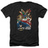 JLA/STARBURST - ADULT HEATHER - BLACK