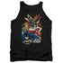 JLA/STARBURST - ADULT TANK - BLACK