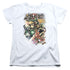 JLA/BRIGHTEST DAY #0 - S/S WOMENS TEE - WHITE