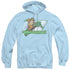 JLA/AQUAMAN - ADULT PULLOVER HOODIE - LIGHT BLUE