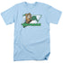 JLA/AQUAMAN - S/S ADULT 18/1 - LIGHT BLUE