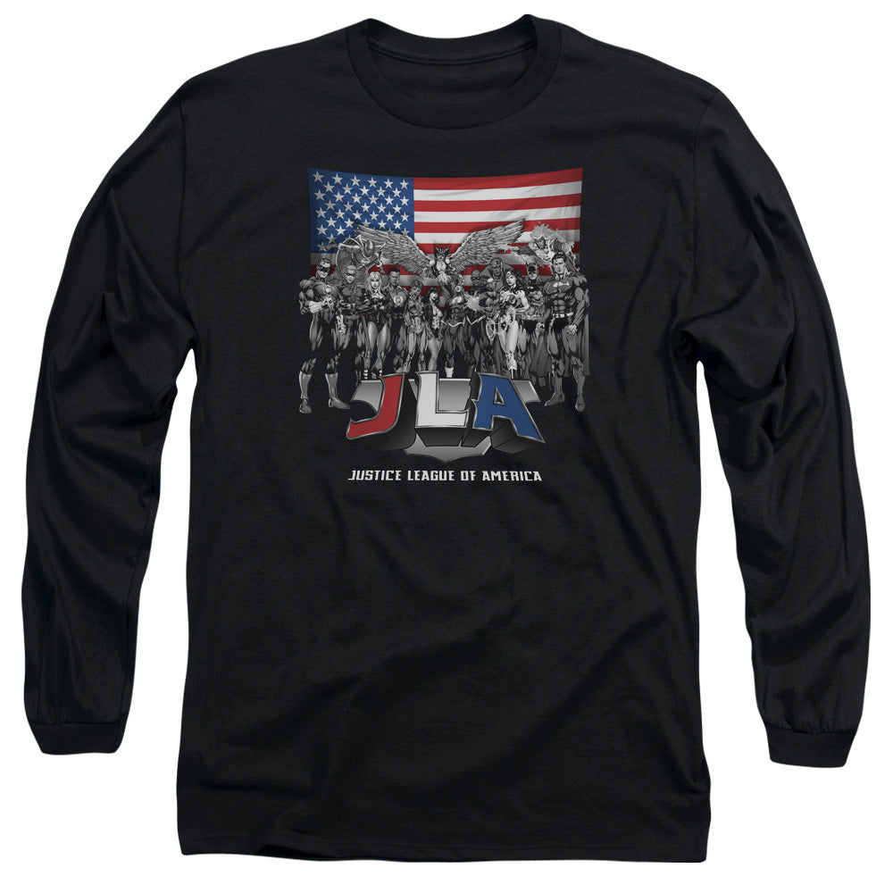 JLA/ALL AMERICAN LEAGUE - L/S ADULT 18/1 - BLACK