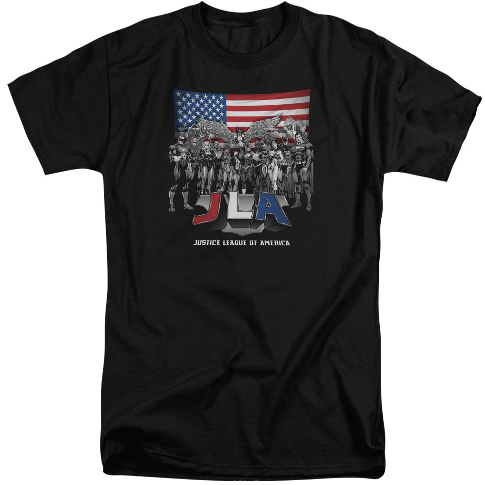 JLA/ALL AMERICAN LEAGUE - S/S ADULT TALL 18/1 - BLACK