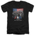 JLA/ALL AMERICAN LEAGUE - S/S ADULT V-NECK 30/1 - BLACK