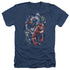 JLA/STORM CHASERS - ADULT HEATHER - NAVY
