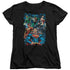 JLA/JUSTICE IS SERVED - S/S WOMENS TEE - BLACK