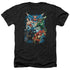 JLA/JL ASSEMBLE - ADULT HEATHER - BLACK