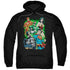 JLA/WILL POWER - ADULT PULLOVER HOODIE - BLACK