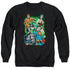 JLA/WILL POWER - ADULT CREWNECK SWEATSHIRT - BLACK