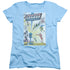 JLA/VINTAGE COVER 12 - S/S WOMENS TEE - LIGHT BLUE