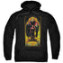 JLA/DECO - ADULT PULLOVER HOODIE - BLACK