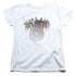 JLA/CIRCLE CREST - S/S WOMENS TEE - WHITE