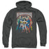 JLA/NEIGHBORHOOD WATCH - ADULT PULLOVER HOODIE - CHARCOAL