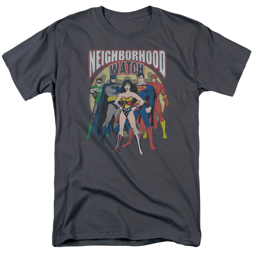 JLA/NEIGHBORHOOD WATCH - S/S ADULT 18/1 - CHARCOAL