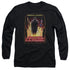 JLA/HEROES UNITED - L/S ADULT 18/1 - BLACK