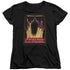 JLA/HEROES UNITED - S/S WOMENS TEE - BLACK
