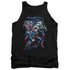 JLA/COSMIC CREW - ADULT TANK - BLACK