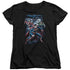 JLA/COSMIC CREW - S/S WOMENS TEE - BLACK