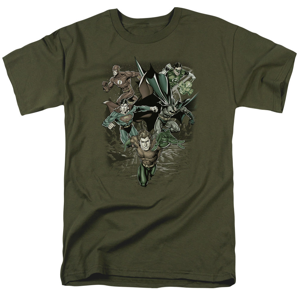 JLA/SPACING OUT - S/S ADULT 18/1 - MILITARY GREEN