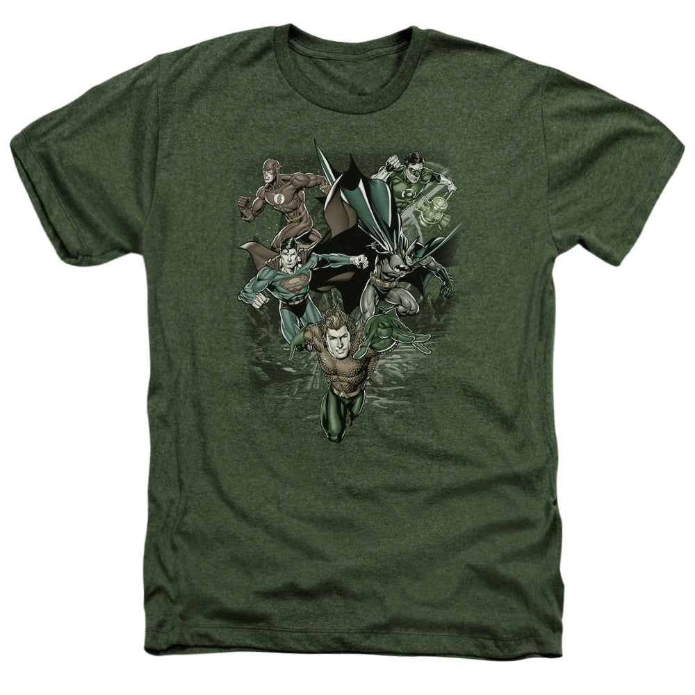 JLA/SPACING OUT - ADULT HEATHER - MILITARY GREEN