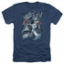 JLA/RIDE THE LIGHTENING - ADULT HEATHER - NAVY